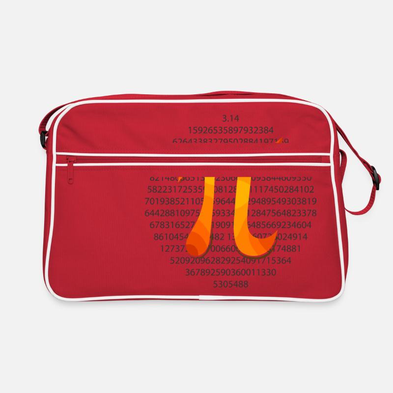 Math Symbols Pi Circle π 3.14 - Gift Idea Retro Bag
