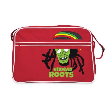 Reggae zombie - Retro Bag - red/white - Front