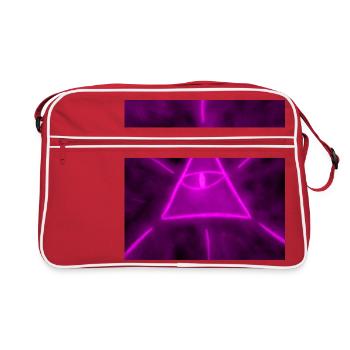 ÊTRE POURPRE SUPRÊME - Sac Retro - rouge/blanc - Devant