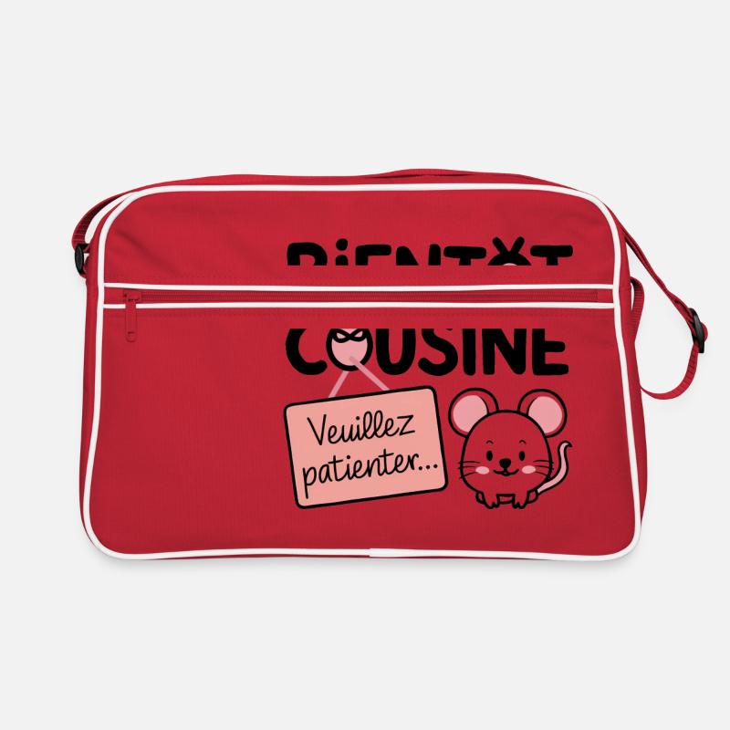 soon cousin please wait Retro Bag