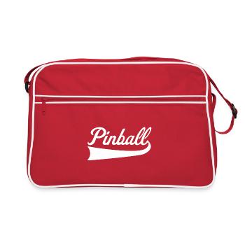 Pinball Arcade - Retro Tasche - Rot/Weiß - Vorne