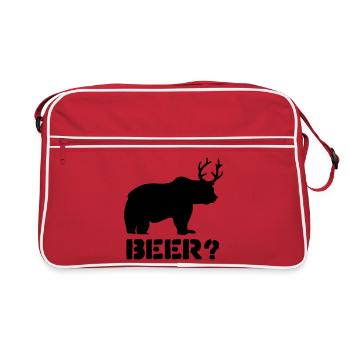beer - Retro Bag - red/white - Front