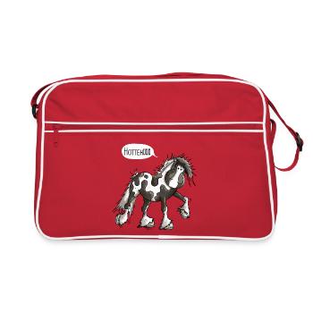 Hottehüüü Irish Tinker - Retro Tasche - Rot/Weiß - Vorne