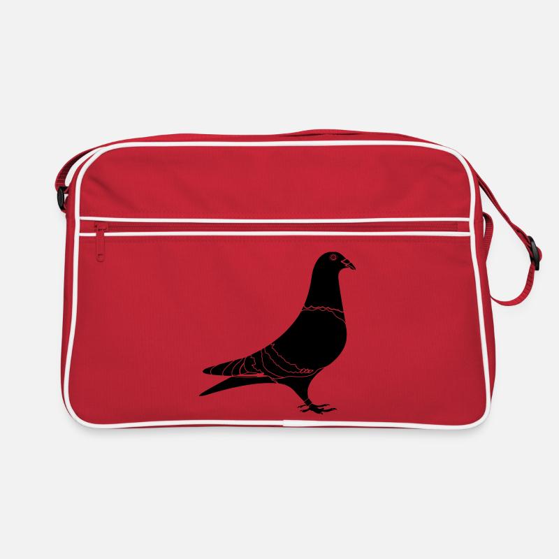 Brieftaube Schatten Retro Tasche