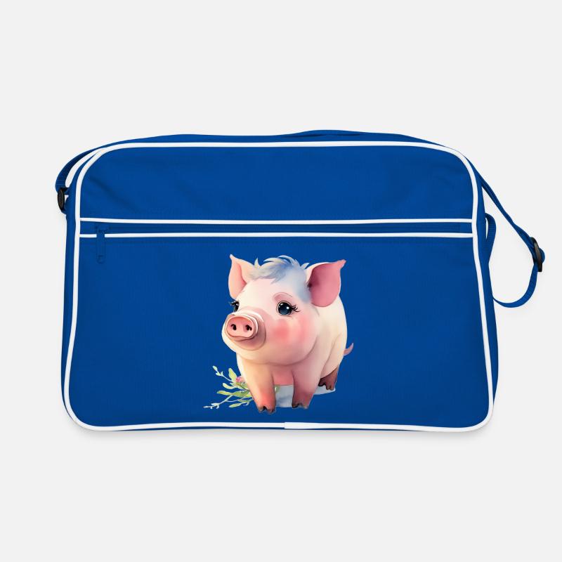 Ferkelchen Retro Tasche