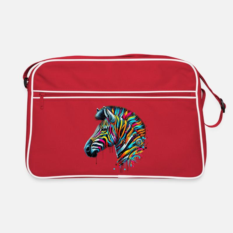 Zebra Retro Bag