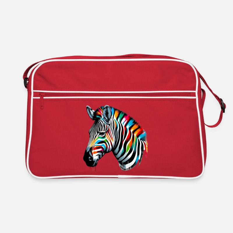 Zebra Retro Bag