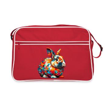Rabbit - Retro Bag - red/white - Front