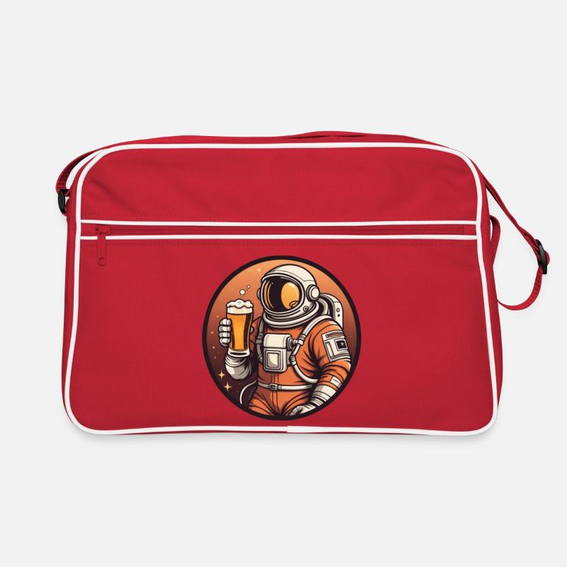 Sternenbier Astronaut Retro Tasche