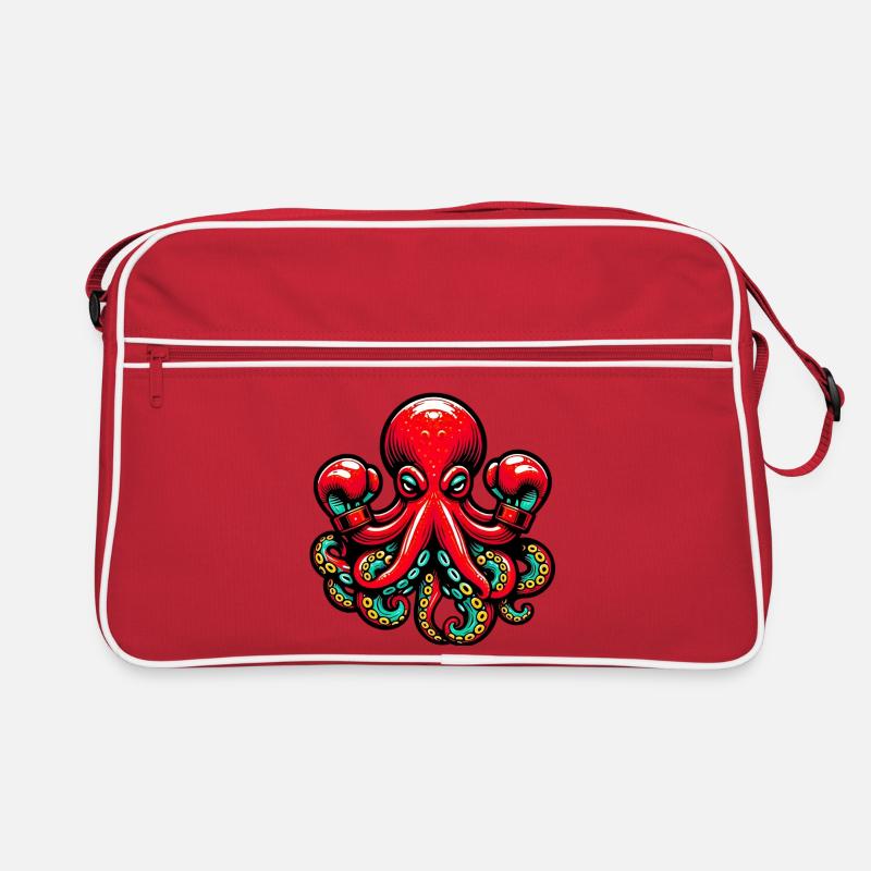 Krake Retro Tasche