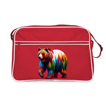 Ours - Sac Retro - rouge/blanc - Devant