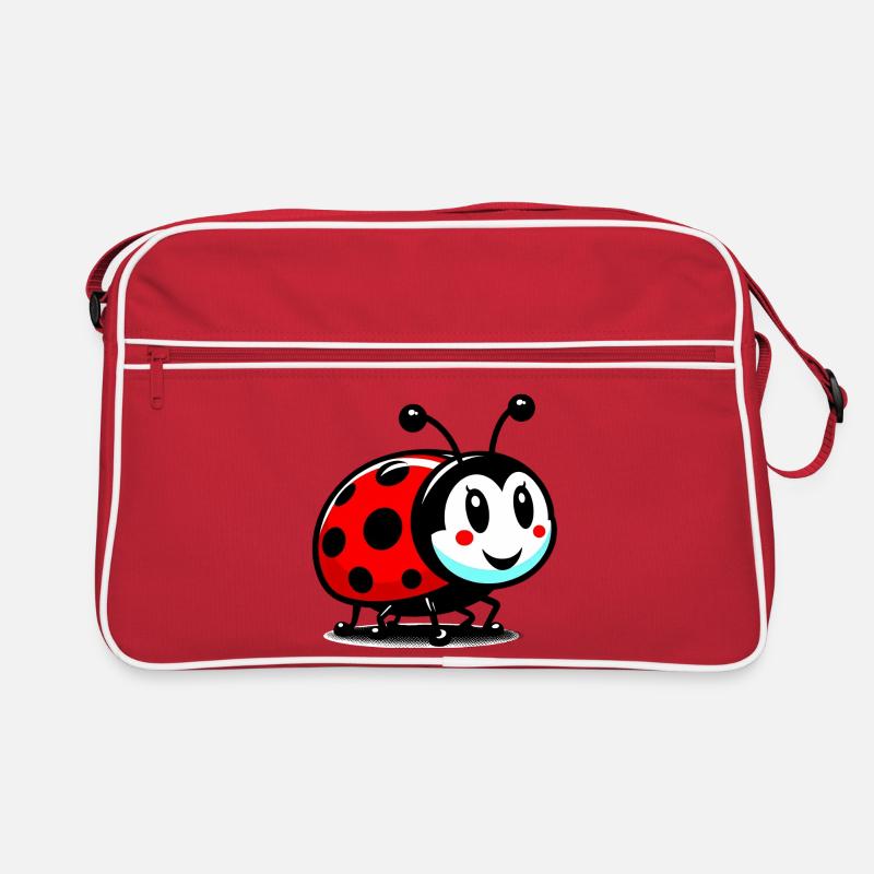 Marienkäfer Retro Tasche