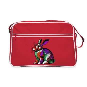 Rabbit - Retro Bag - red/white - Front