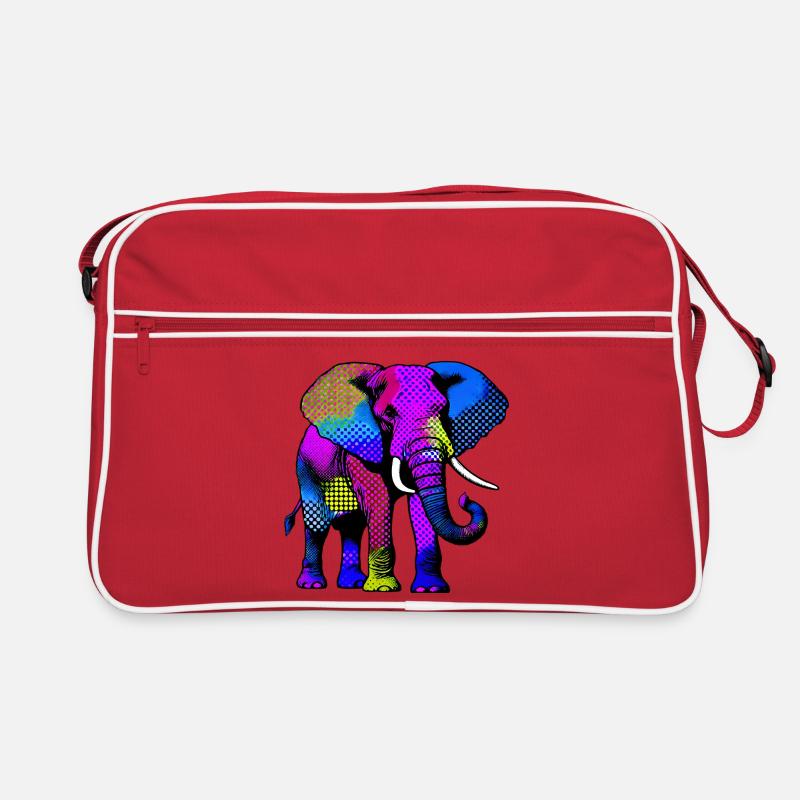 Elefant Retro Tasche