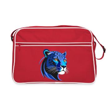 PANTER BLU - Retro Tasche - Rot/Weiß - Vorne