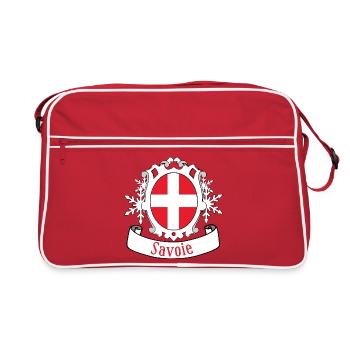 Savoie - Sac Retro - rouge/blanc - Devant