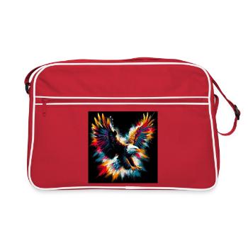 eagle - Retro Bag - red/white - Front