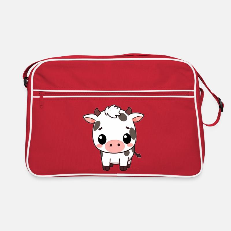 Vache mignonne Sac Retro
