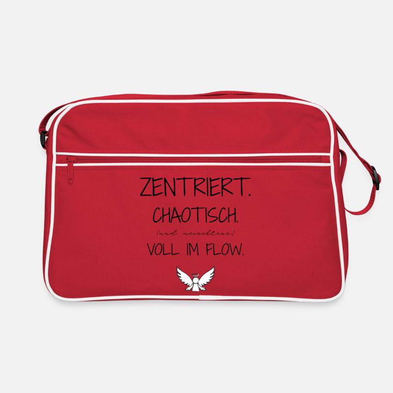 Statement-Design – Ironie trifft Alltag Retro Tasche