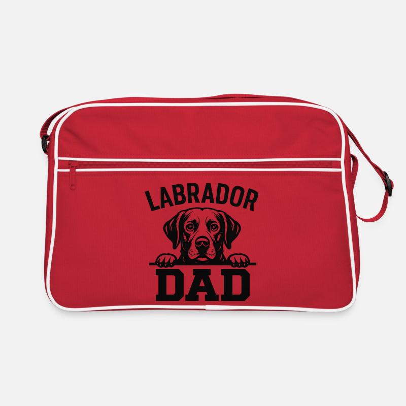 Labrador Dad Retro Tasche