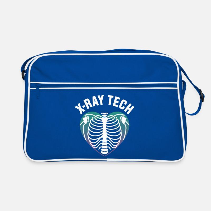 X-Ray Tech Herzröntgen Print Retro Tasche
