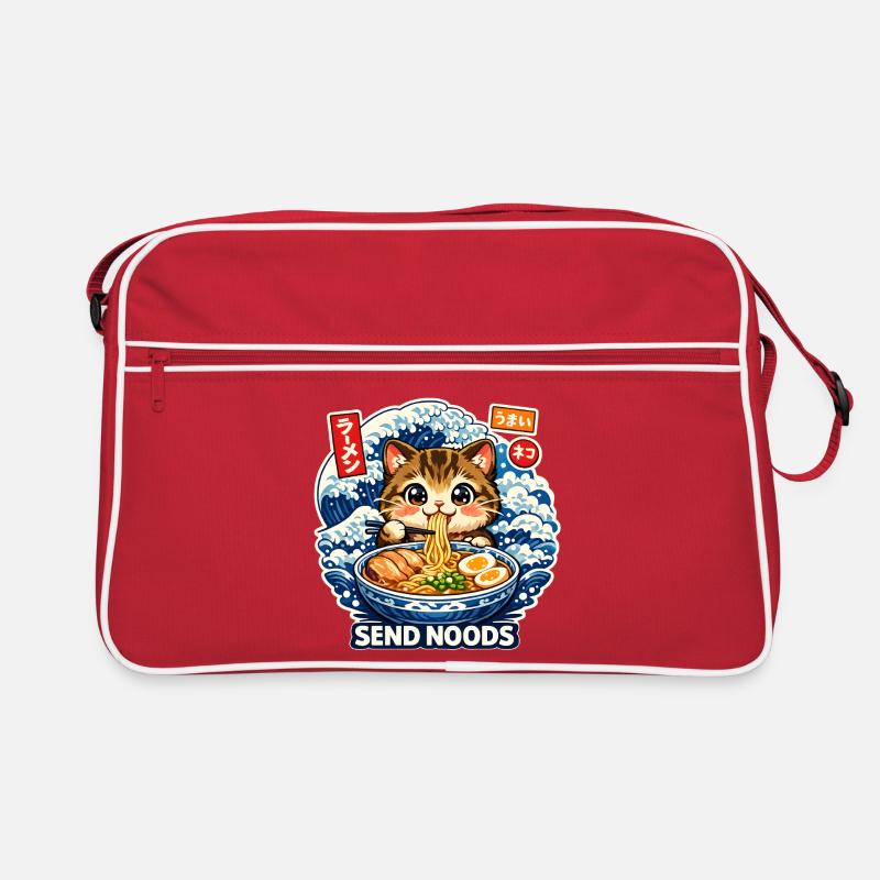 Send Noods Ramen Retro Bag