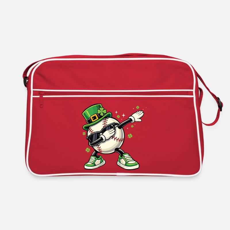 Baseball Leprechaun St Patrick’s Sac Retro