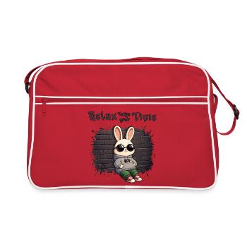 Bunny urbain - Sac Retro - rouge/blanc - Devant