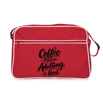 My Coffee Moods Barista - Retro Bag - red/white - Front