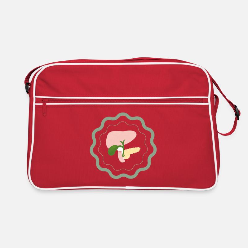 Anatomie Modell Retro Tasche