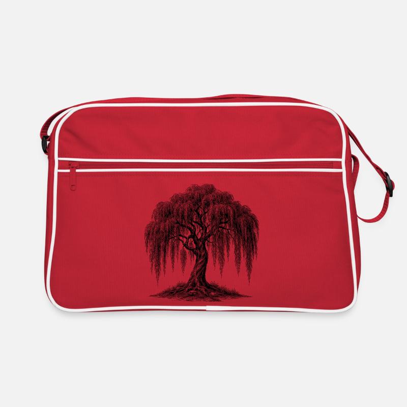 weeping willow Retro Bag