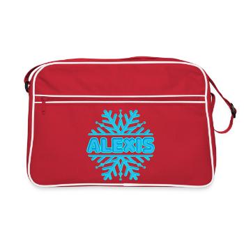 Cadeau pour Alexis - Sac Retro - rouge/blanc - Devant