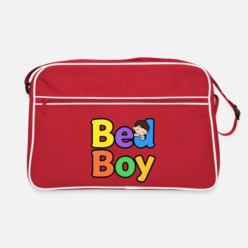 Be a Boy Multicolor Retro Tasche