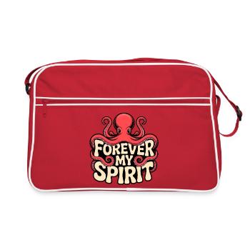 Esprit de la pieuvre - Sac Retro - rouge/blanc - Devant