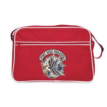 Port Side Paradise - Retro Bag - red/white - Front