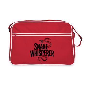Le Chuchoteur de Serpents - Sac Retro - rouge/blanc - Devant