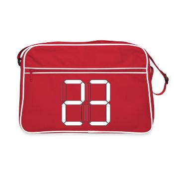 NUMBER 23 Twenty-Three Basket Gift Digital - Retro Bag - red/white - Front