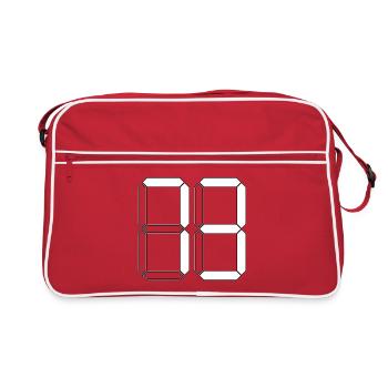 NUMBER 73 Seventy-Three Gift Digital - Retro Bag - red/white - Front