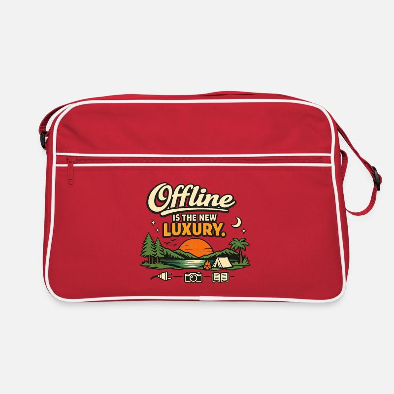 Offline ist der neue Luxus Retro Tasche