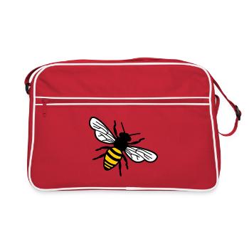Abeille - Sac Retro - rouge/blanc - Devant