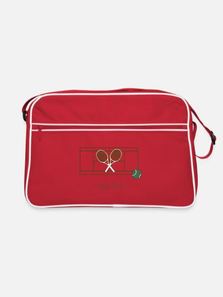 Game. Set. Match. - Retro Bag - red/white - Front