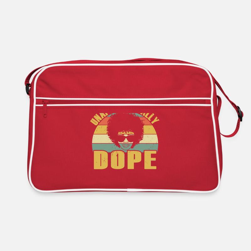 Fierté noire afro-américaine Sac Retro