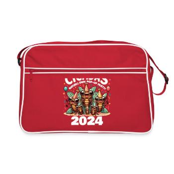 Cigale 2024 Double couvée Cigale - Sac Retro - rouge/blanc - Devant