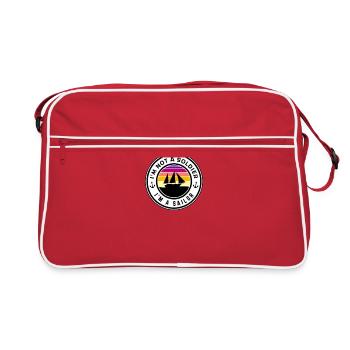I´m not a soldier I´m a sailor - Retro Tasche - Rot/Weiß - Vorne