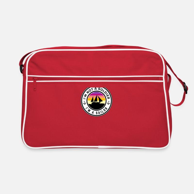I´m not a soldier I´m a sailor Retro Tasche