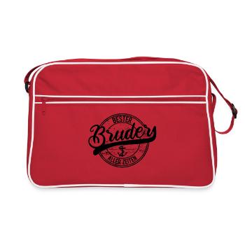 Frères - Sac Retro - rouge/blanc - Devant