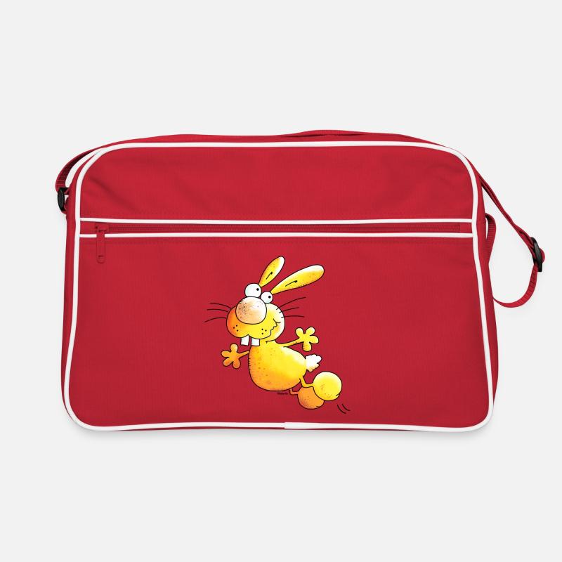 Crazy Hase - Hasen Retro Tasche