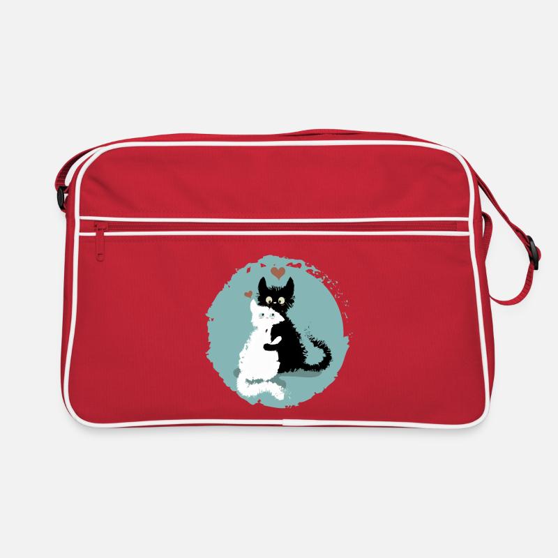 Love Cats Retro Tasche