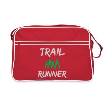 Trail Runner - Retro Bag - red/white - Front