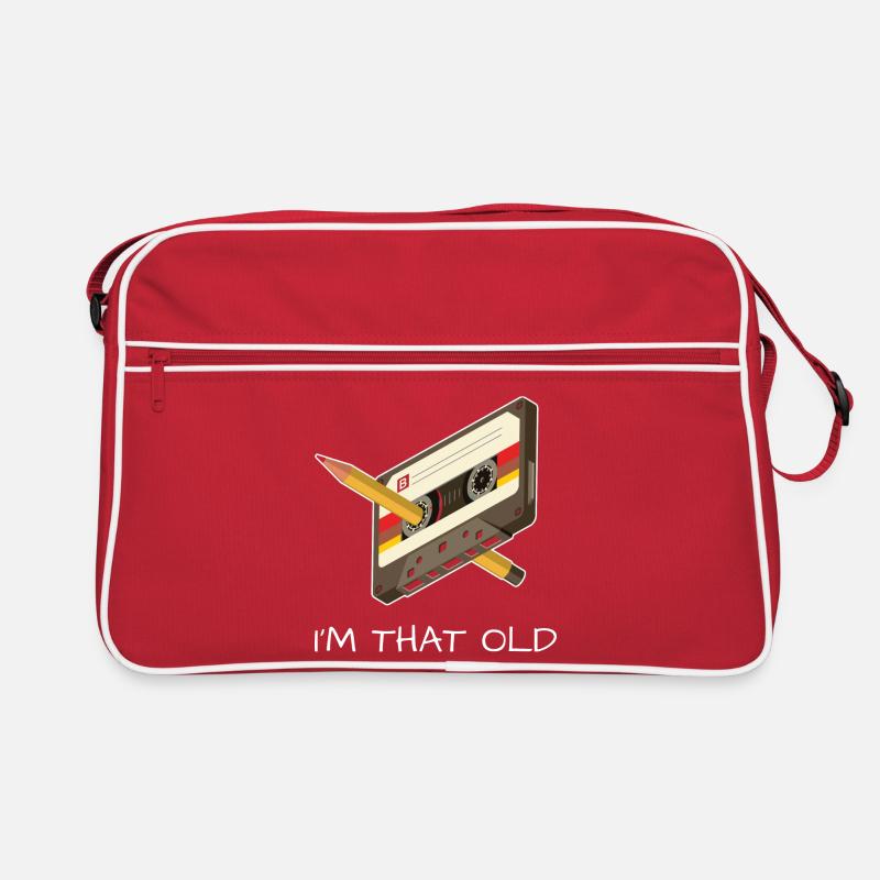 Cassette Age 80ers 90 idée de cadeau rétro Sac Retro